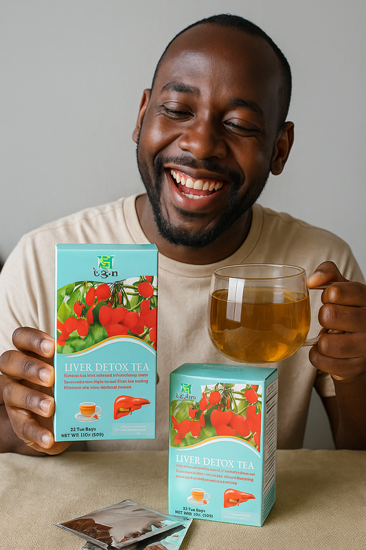 Nettoyez Votre Foie, avec un cartons de Thé bleu en quelque jours ✨Produit 100% naturel