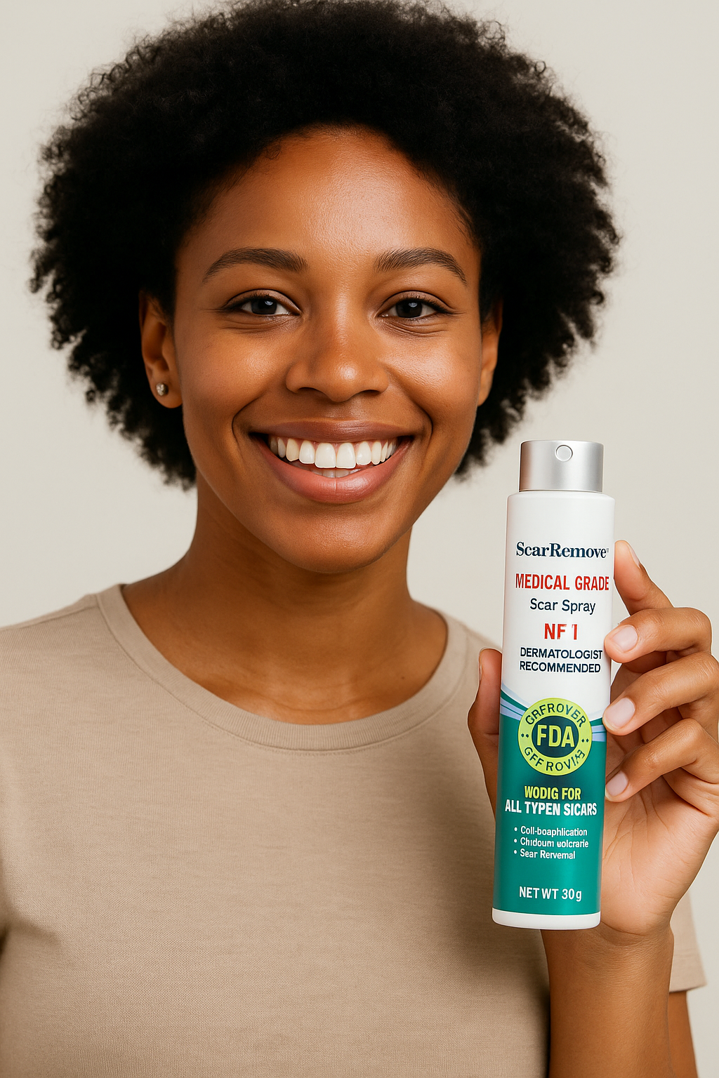 Spray anti-cicatrices pour tous types de cicatrices - cicatrices d'acné, cicatrices chirurgicales et vergetures ⚡️⚡️