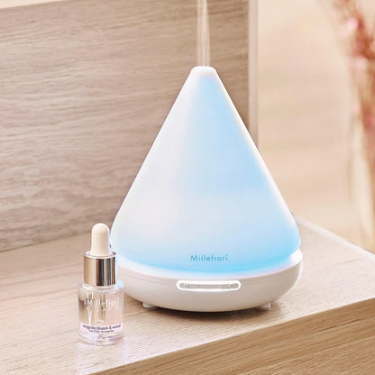 Diffuseur d’huile et parfum en pyramide avec 6 couleurs pour salon, chambre et bureau✨
