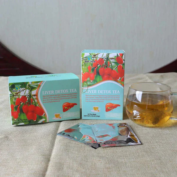 Nettoyez Votre Foie, avec un cartons de Thé bleu en quelque jours ✨Produit 100% naturel