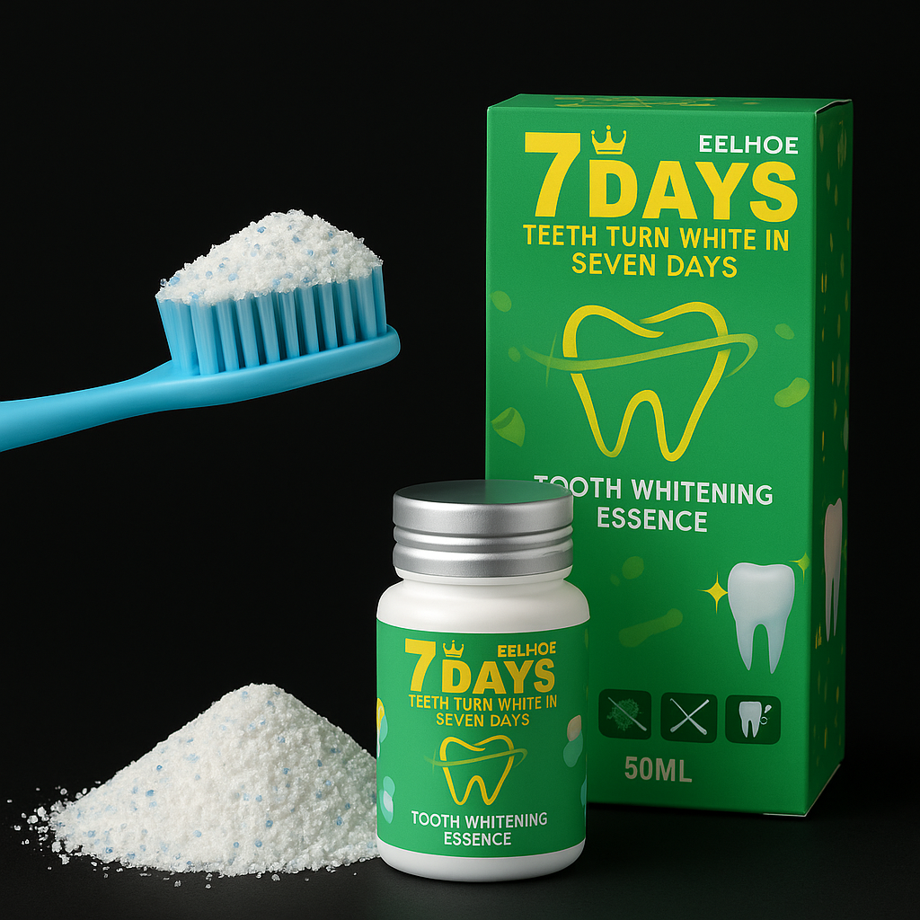 Dents Blanches 🦷 en 7 Jours ? C’est Possible avec Cette  Poudre dentaires !